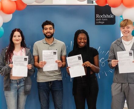 Rochdale Sixth Form College Results Day 24 269