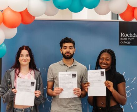 Rochdale Sixth Form College Results Day 24 268