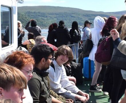 On the ferry 3