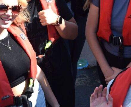 On the boat 6